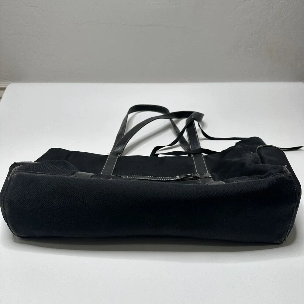 Vintage Black Kate Spade Baby Diaper Bag All-Occasion‎ Purse Ribbon Tie